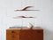 Teak Crane Wall Decoration, 1960s, Set of 2, Image 10