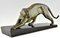 Art Deco Skulptur eines Panthers von Plagnet, Frankreich, 1930 7