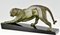 Art Deco Skulptur eines Panthers von Plagnet, Frankreich, 1930 5