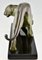 Art Deco Skulptur eines Panthers von Plagnet, Frankreich, 1930 6