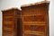 Slim Antique French Chests of Drawers with Marble Tops, Set of 2 5