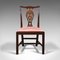 Antike viktorianische englische Chippendale Revival Stühle aus Mahagoni, 8er Set 3