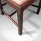 Antike viktorianische englische Chippendale Revival Stühle aus Mahagoni, 8er Set 11