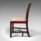 Antike viktorianische englische Chippendale Revival Stühle aus Mahagoni, 8er Set 5