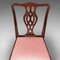 Antique Victorian English Chippendale Revival Chairs in Mahogany, Set of 8, Image 9