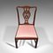 Antike viktorianische englische Chippendale Revival Stühle aus Mahagoni, 8er Set 8