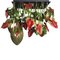 Flower Power Red Anthurium & Egg Lamps Chandelier from VGnewtrend, Italy 1