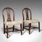 Antique Hepplewhite Revival Side Chairs, 1890s, Set of 2 1