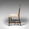 Chaises d'Appoint Hepplewhite Revival Antiques, 1890s, Set de 2 4