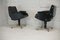 Swivel Armchairs in Leatherette & Steel, Italy, 1960s, Set of 2 2