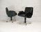 Swivel Armchairs in Leatherette & Steel, Italy, 1960s, Set of 2, Image 16