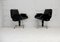 Swivel Armchairs in Leatherette & Steel, Italy, 1960s, Set of 2 28