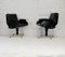 Swivel Armchairs in Leatherette & Steel, Italy, 1960s, Set of 2 29