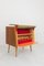 Mid-Century Barschrank mit Flaschenhalter, 1960er 2