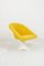 Chaise Space Age avec Tapisserie Jaune, 1970s 4