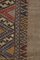 Hand-Woven Rug Braided Turkish Kilim Rug 3