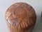 Vintage Leather Poufs, 1970s, Set of 2 4