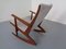 Rocking Chair en Teck par Holger Georg Jensen pour Tønder Møbelværk, Danemark, 1950s 9