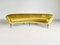 Curved Shaped Sofa in the style of Ico Parisi, 1970s 1