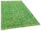 Grüner Überfärbter Teppich 2