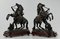 Late 19th Century Bronzed Marley Riders, Set of 2 1