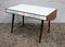 Modernist Free-Standing Desk with a Glass Top, 1960s 5
