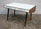 Modernist Free-Standing Desk with a Glass Top, 1960s, Image 5