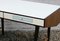 Modernist Free-Standing Desk with a Glass Top, 1960s, Image 8