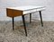 Modernist Free-Standing Desk with a Glass Top, 1960s, Image 11