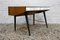 Modernist Free-Standing Desk with a Glass Top, 1960s 10