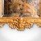 Kleiner antiker dekorativer viktorianischer Wandspiegel aus vergoldetem Metall, Italien, 1900er 10