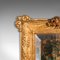 Small Antique Victorian Decorative Wall Mirror in Gilt Metal, Italy, 1900s 5