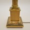 Antique Neoclassical Style Brass Table Lamp 5