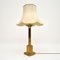 Antique Neoclassical Style Brass Table Lamp 2