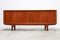 Danish Sculpted Teak Sideboard or Credenza with Tambour Doors by Dyrlund 1