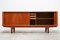 Danish Sculpted Teak Sideboard or Credenza with Tambour Doors by Dyrlund 3