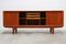 Danish Sculpted Teak Sideboard or Credenza with Tambour Doors by Dyrlund 6