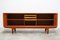 Danish Sculpted Teak Sideboard or Credenza with Tambour Doors by Dyrlund 11