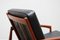 Danish Teak Paper Knife Lounge Chairs in Black by Kai Kristiansen for Magnus Olesen, Set of 2 11
