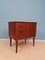 Mid-Century Danish Teak Chest of Drawers with 3 Drawers, 1960s, Image 5