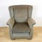 Vintage Velvet Ear Armchair, 1970s, Image 1