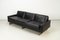 Mid-Century Leather Sofa on Teak Skids, 1960s, Image 3