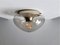 Glass Ceiling Lamp from Dijkstra Lampen, Netherlands, 1960s 1