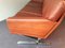 Scandinavian 4-Seat Sofa in Red-Brown Leather, 1960s, Image 5