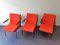 Red Oase Lounge Chair with Armrests by Wim Rietveld for Ahrend De Cirkel 5