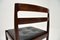 Dänischer Vintage Holz & Leder Stuhl 4