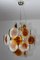 5-Flame Chandelier from Vistosi, 1960s 1