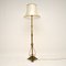 Antique Solid Brass Rise & Fall Floor Lamp, Image 2