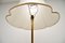 Antique Solid Brass Rise & Fall Floor Lamp, Image 8