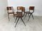 Chaises Industrielles Mid-Century de Marko, Set de 4 4